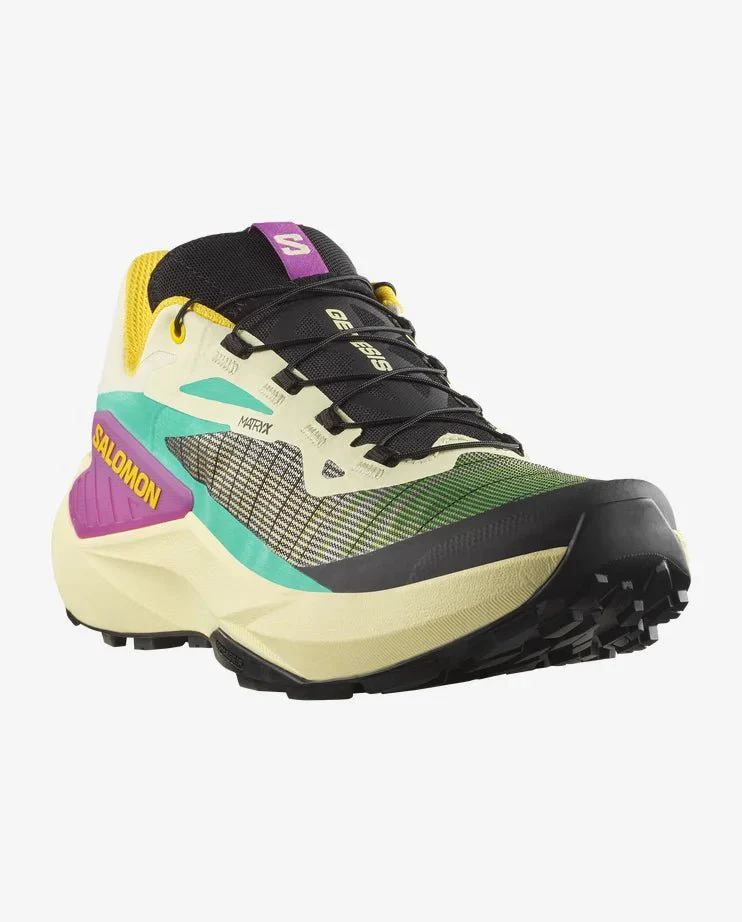 Salomon Women's Genesis - Transparent Yellow / Black / Willowherb - Image 5