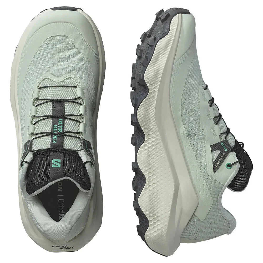 Salomon Women's Ultra Glide 3 - Clearly Aqua / Vanilla Ice / Asphalt - Image 6