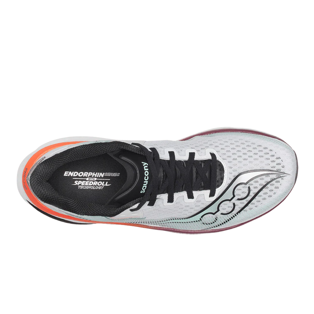Saucony Men’s Endorphin Azura – White / Crimson - Image 4