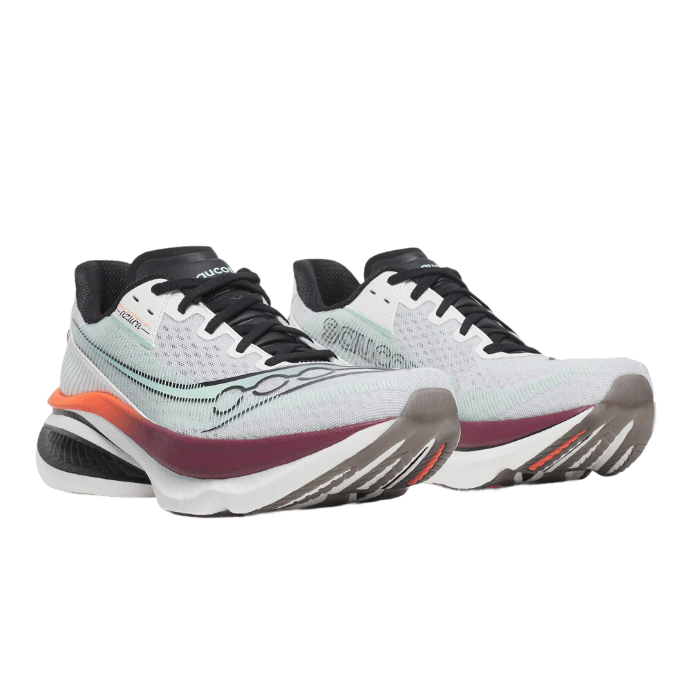 Saucony Men’s Endorphin Azura – White / Crimson - Image 5