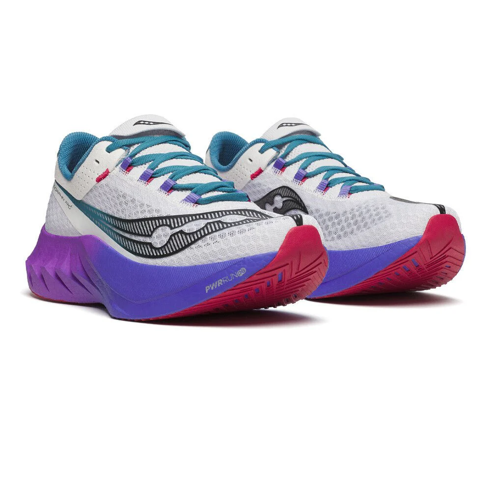 Saucony Men's Endorphin Pro 4 - White/Shadow - Image 6