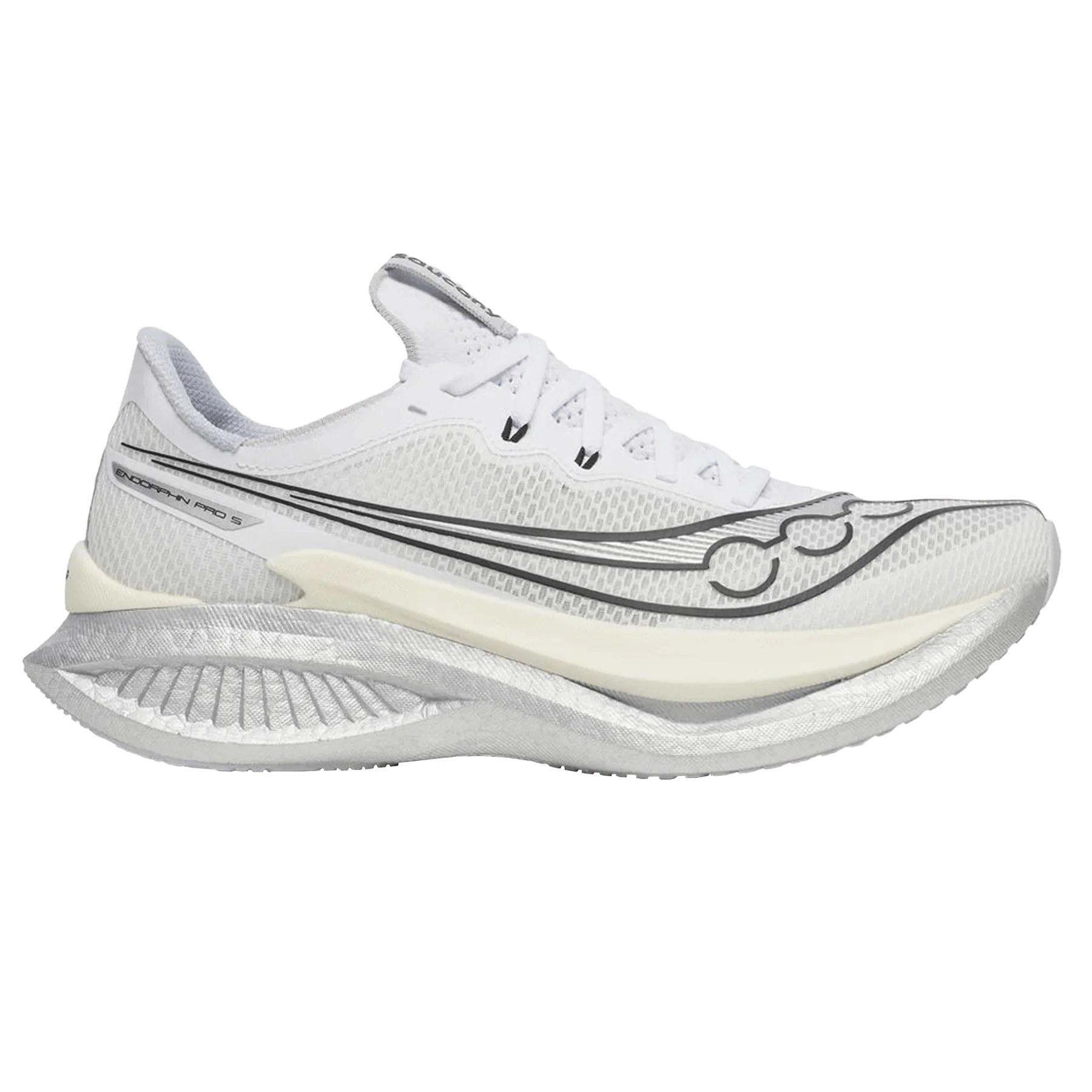 Saucony Men's Endorphin Pro 5 - White / Black