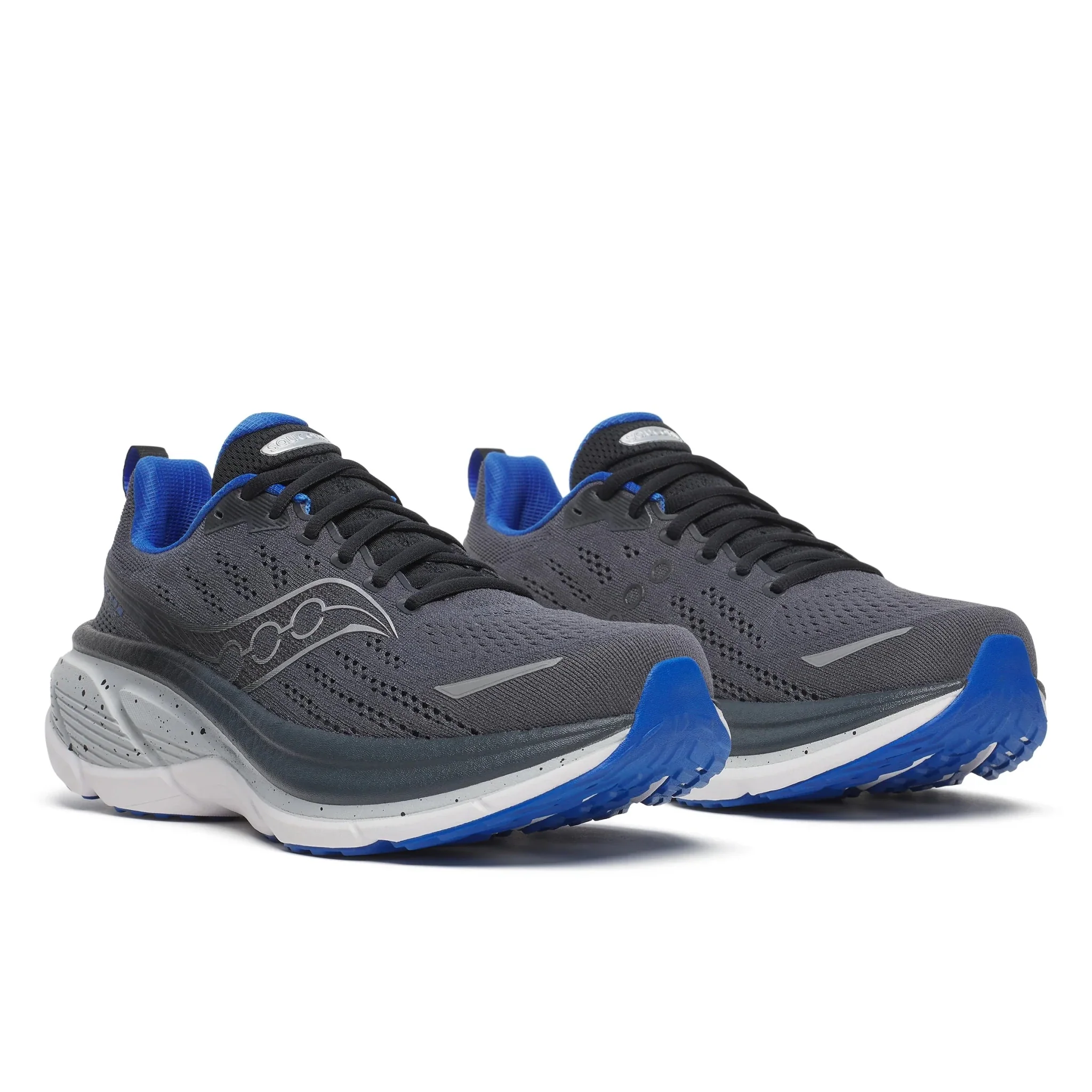 Saucony Men's Hurricane 25 | Shadow / Black - Image 6