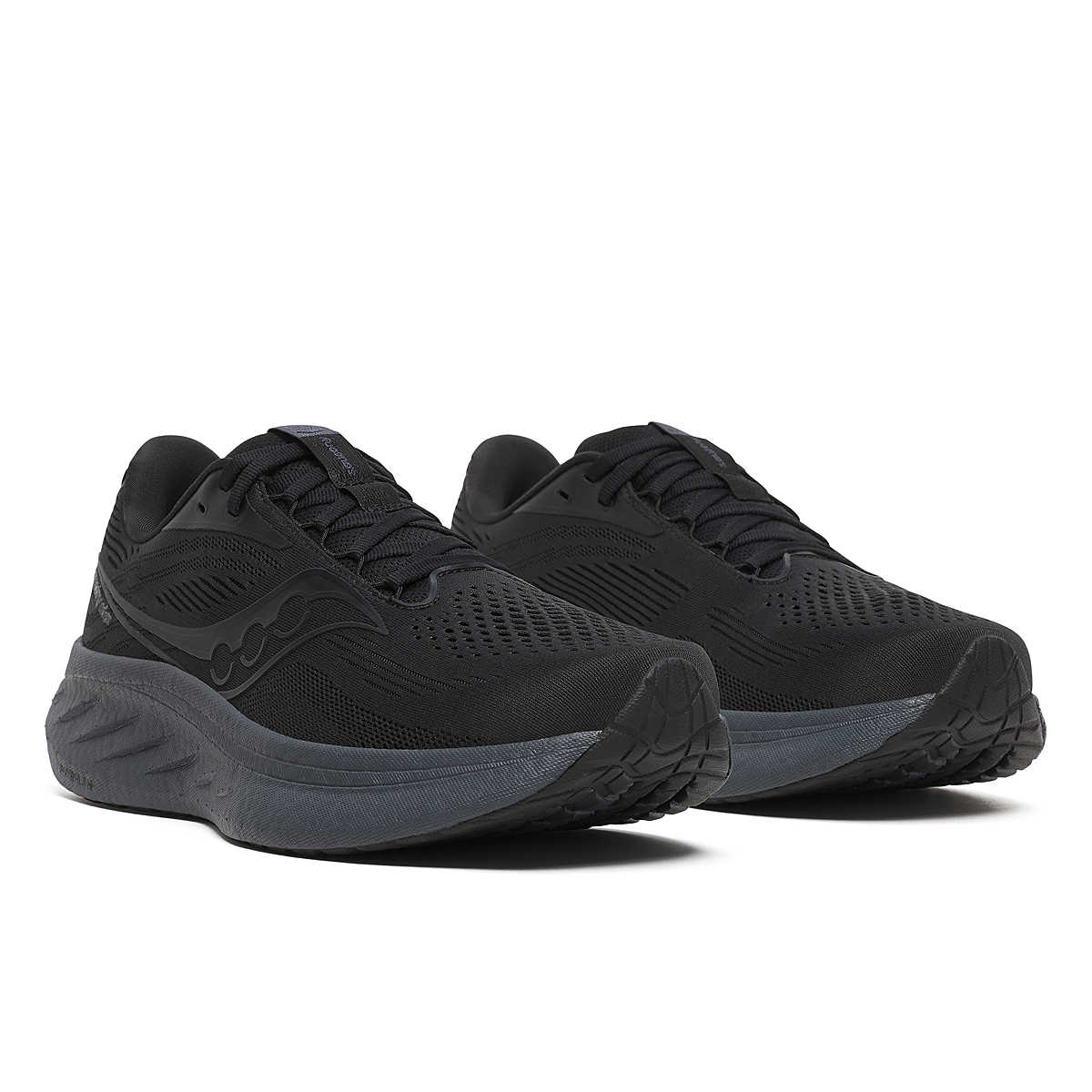 Saucony Men's Ride 18 - Black | Black - Image 2