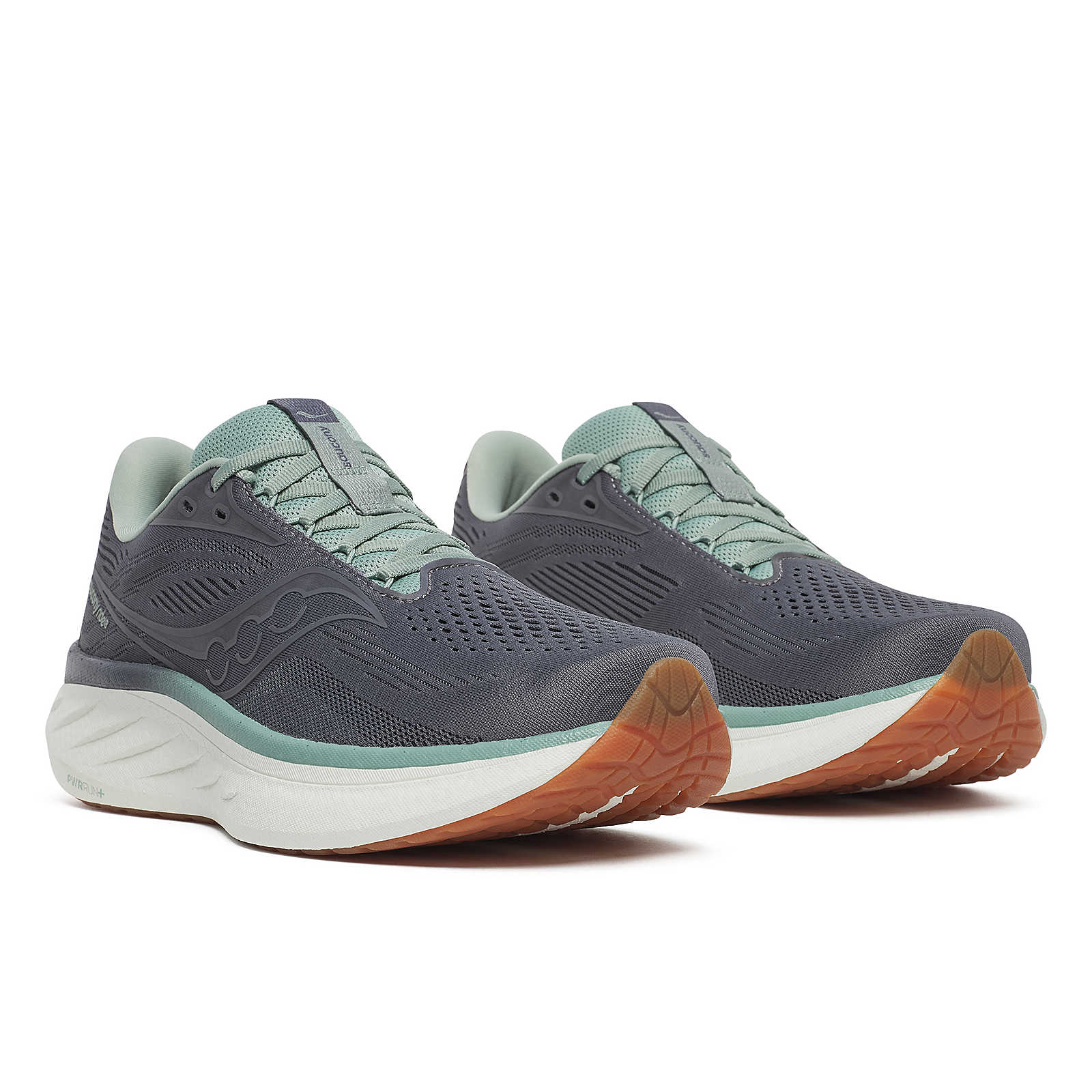 Saucony Men's Ride 18 - Carbon | Iceberg - Image 2