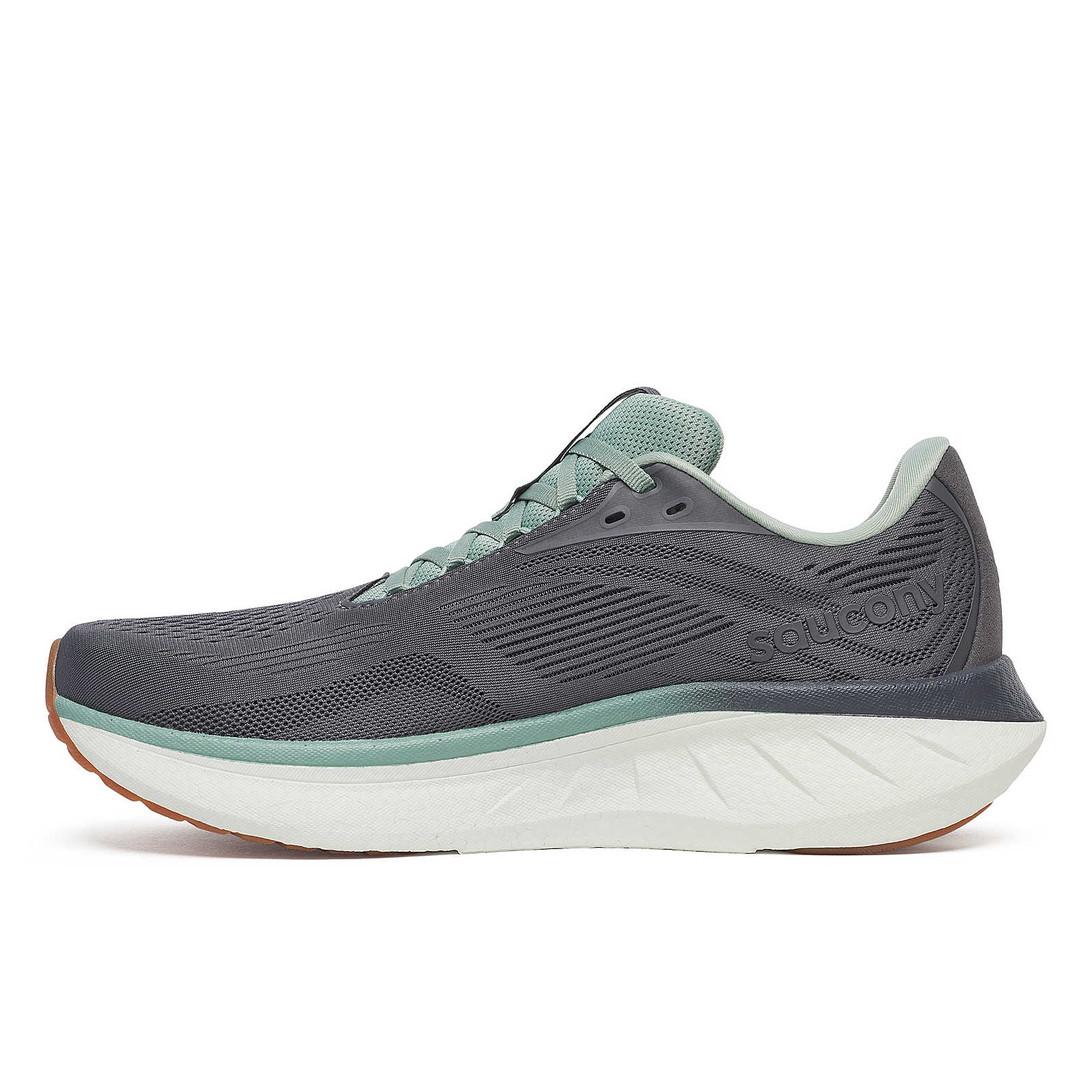 Saucony Men's Ride 18 - Carbon | Iceberg - Image 3