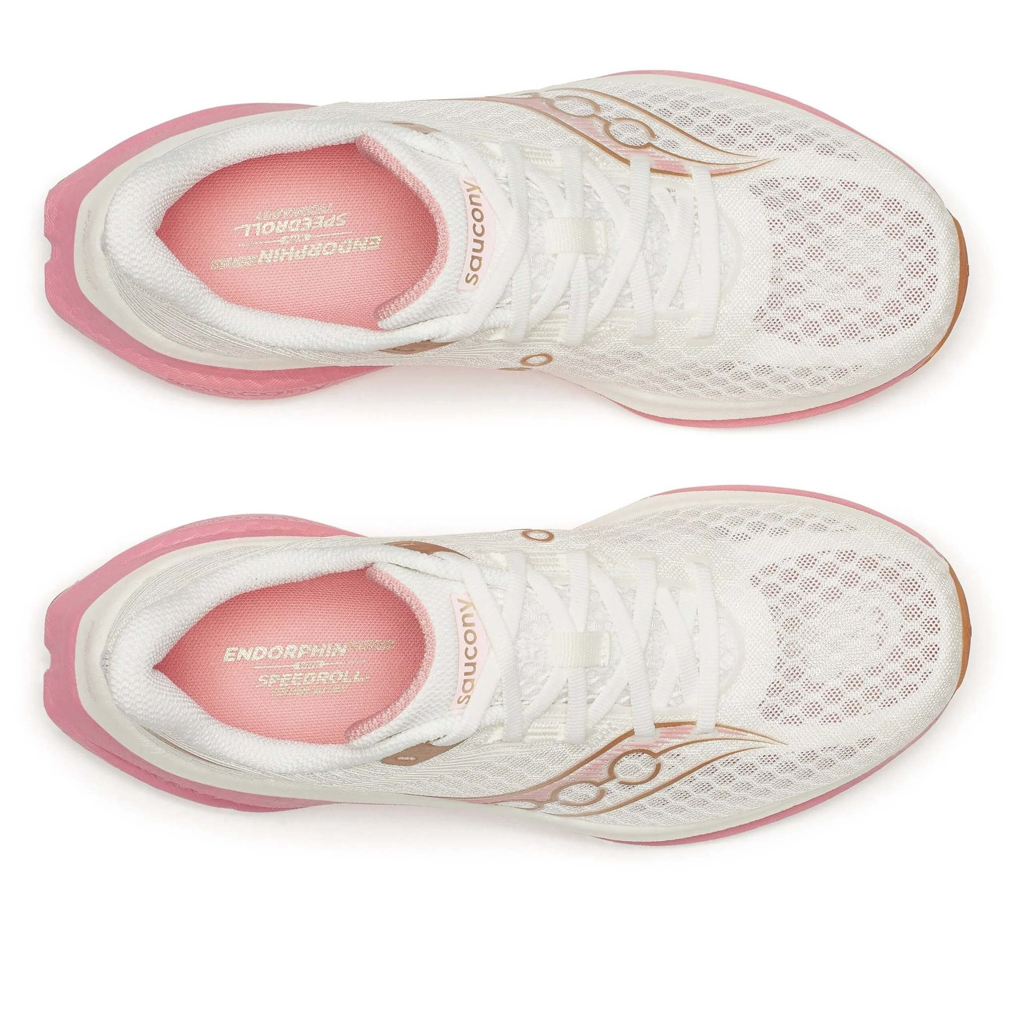 Saucony Women’s Endorphin Speed 5 – Ivory | Mauve - Image 2