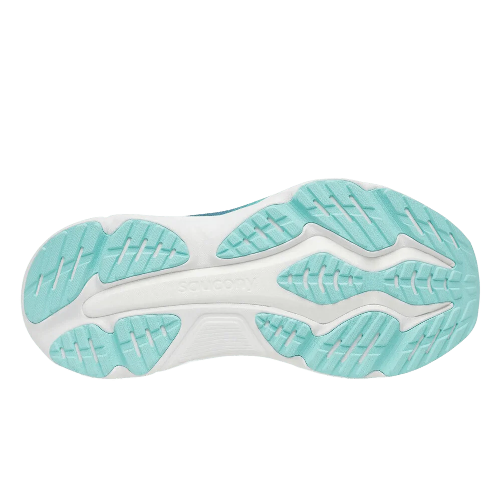 Saucony Women's Hurricane 25 | White / Navy - Image 2