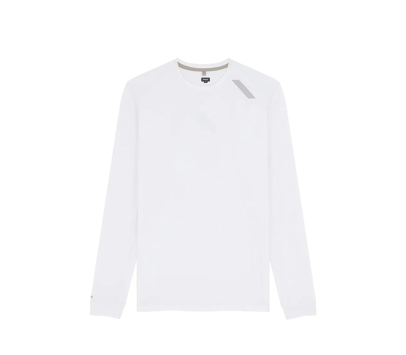 Soar Men's Long Sleeve Tech T - White