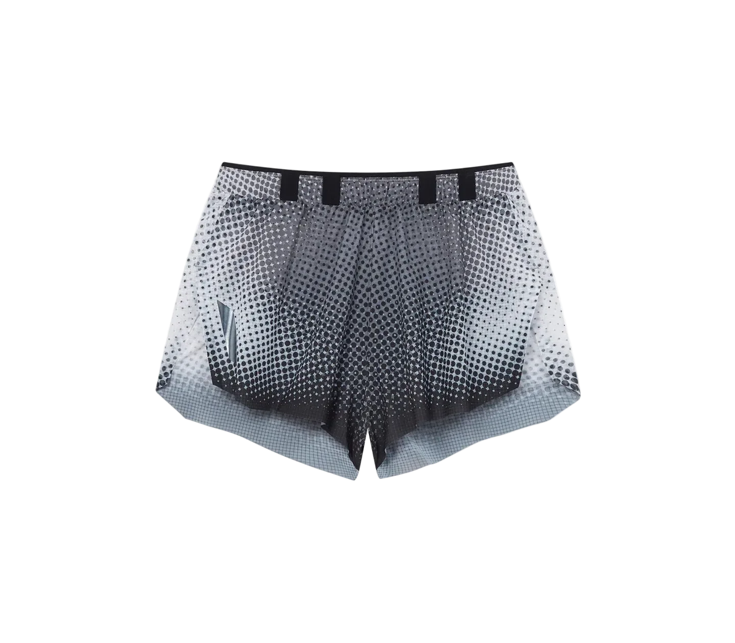 Soar Men's Marathon Shorts - Black White Dot