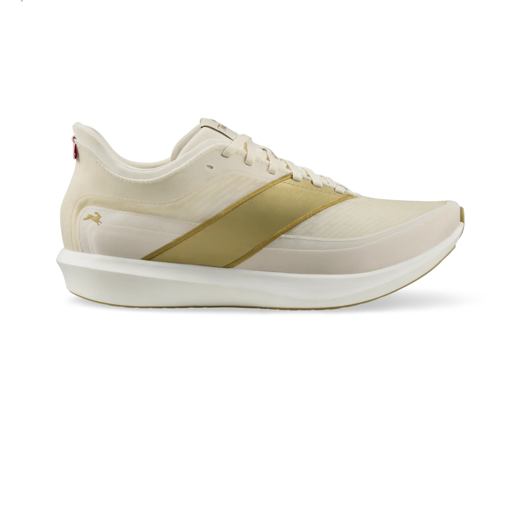Tracksmith Eliot Racer - Unisex - Ivory/Gold