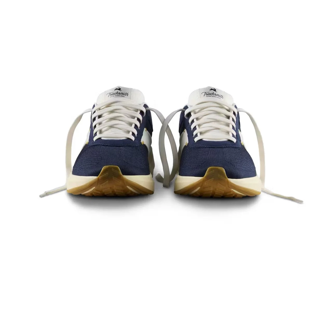 Tracksmith Eliot Runner - Unisex - Navy/Ivory/Ivory - Image 5