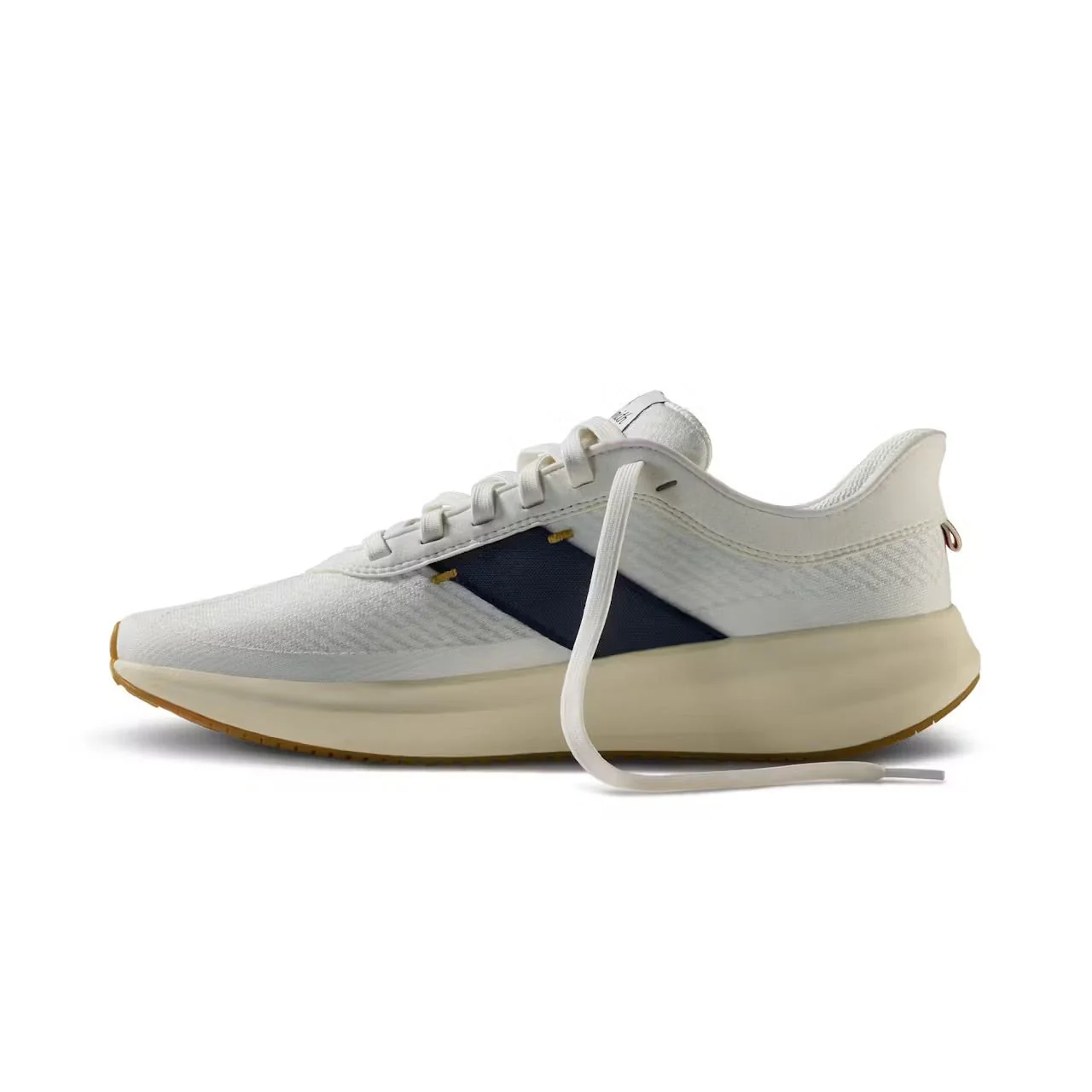 Tracksmith Eliot Runner - Unisex - Ivory/Navy/Ivory - Image 6
