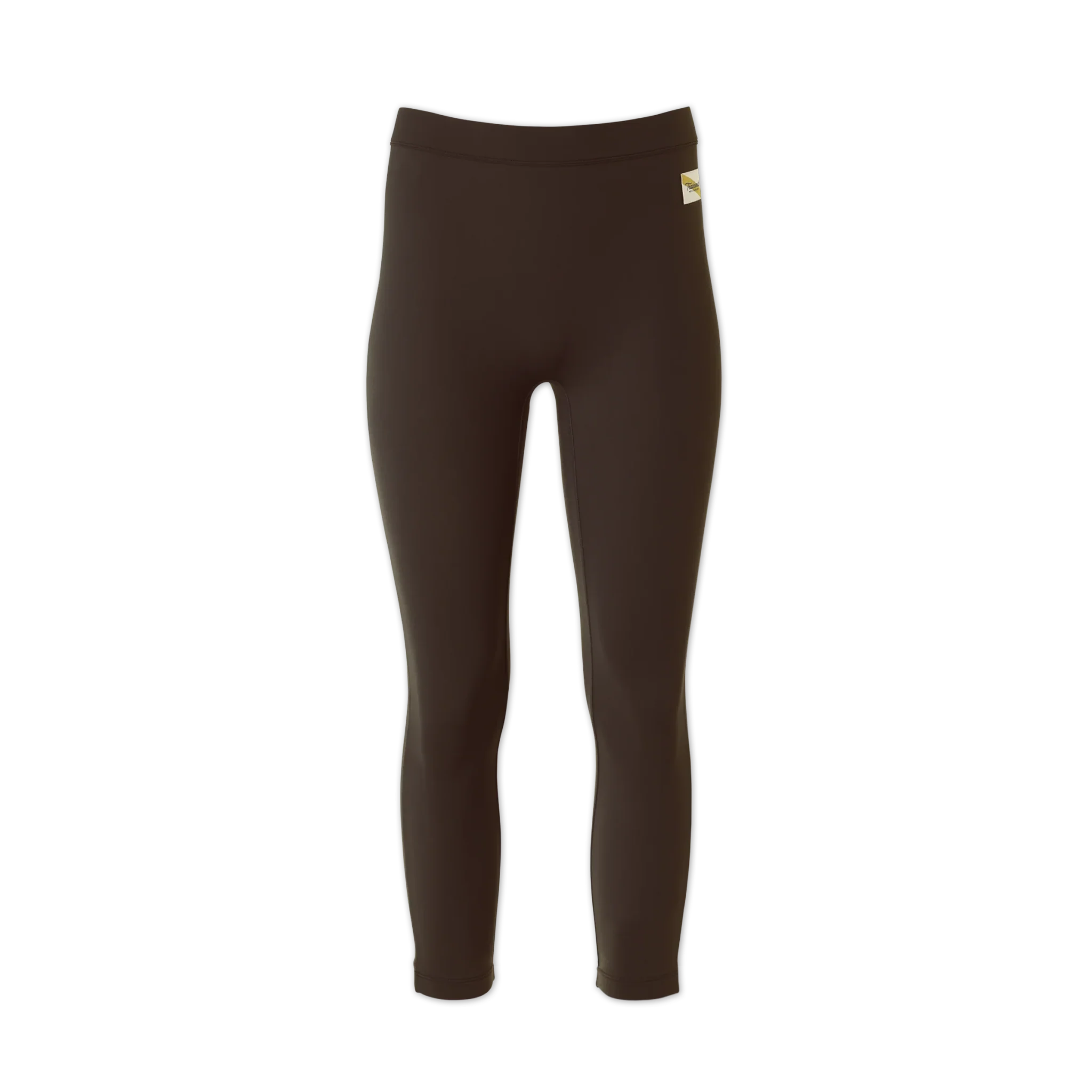 Tracksmith Women's Turnover Crop Tights - Espresso