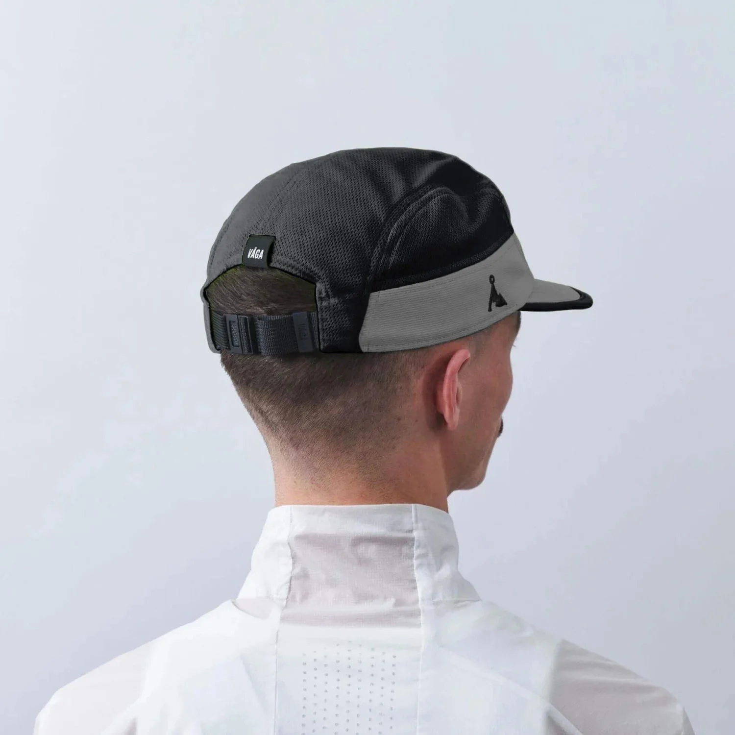 VÅGA Club Cap - Light Grey / Mid Grey / Black - Image 5