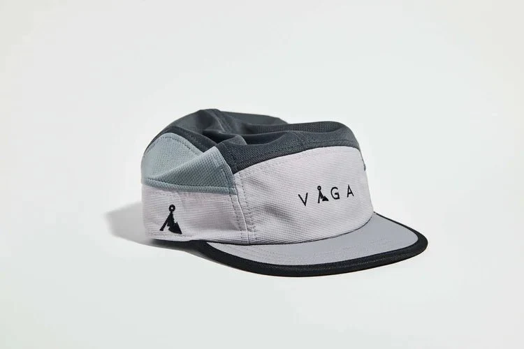 VÅGA Club Cap - Light Grey / Mid Grey / Charcoal - Image 3