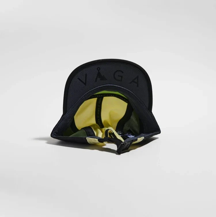 VÅGA Club Cap - Pale Lemon / Neon Yellow / Utility Green - Image 2