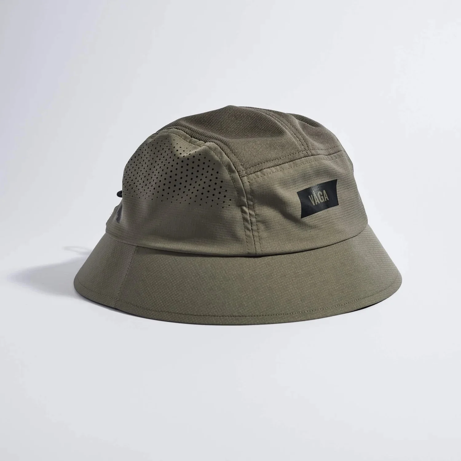 VÅGA Feather Bucket Hat – Taupe - Image 2