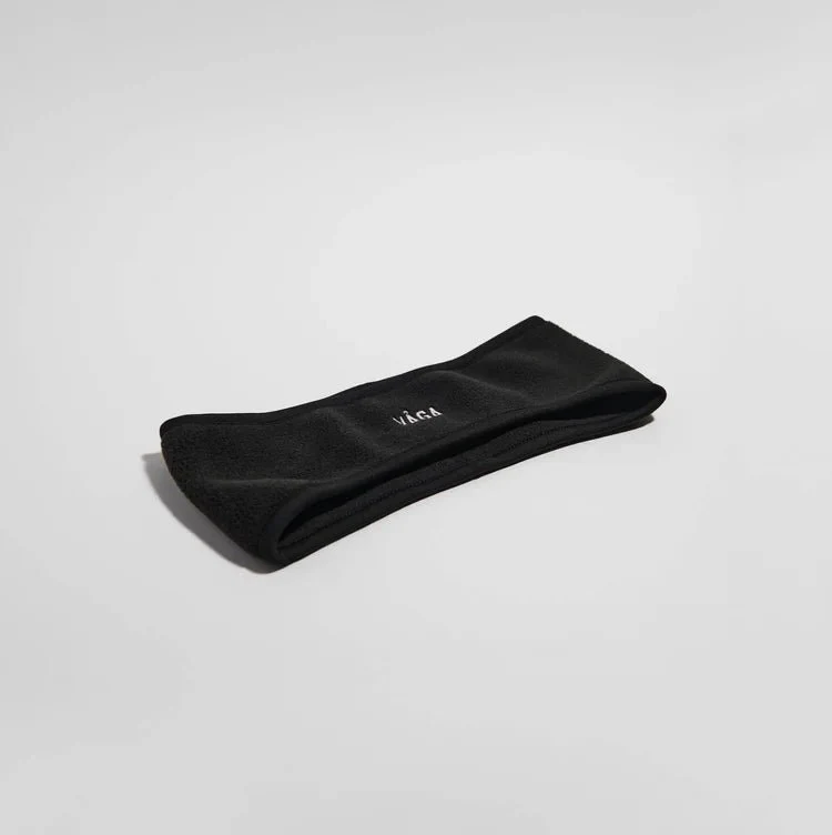 VÅGA Fleece Headband - Black - Image 2