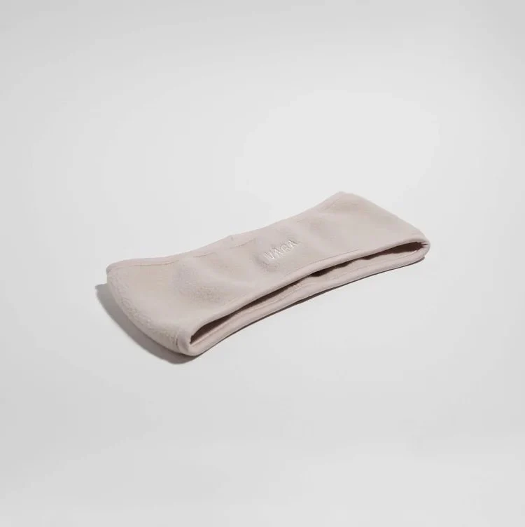 VÅGA Fleece Headband - Ecru - Image 2