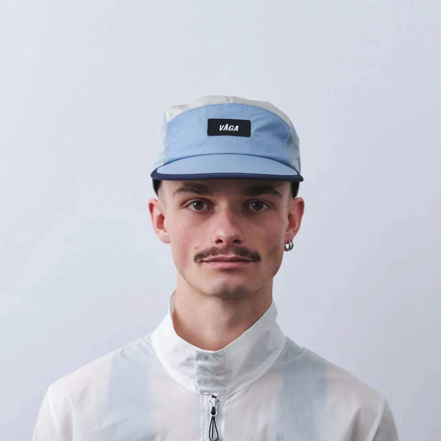 VÅGA Pacer Cap – Postal Blue / Dust Grey / Navy - Image 2