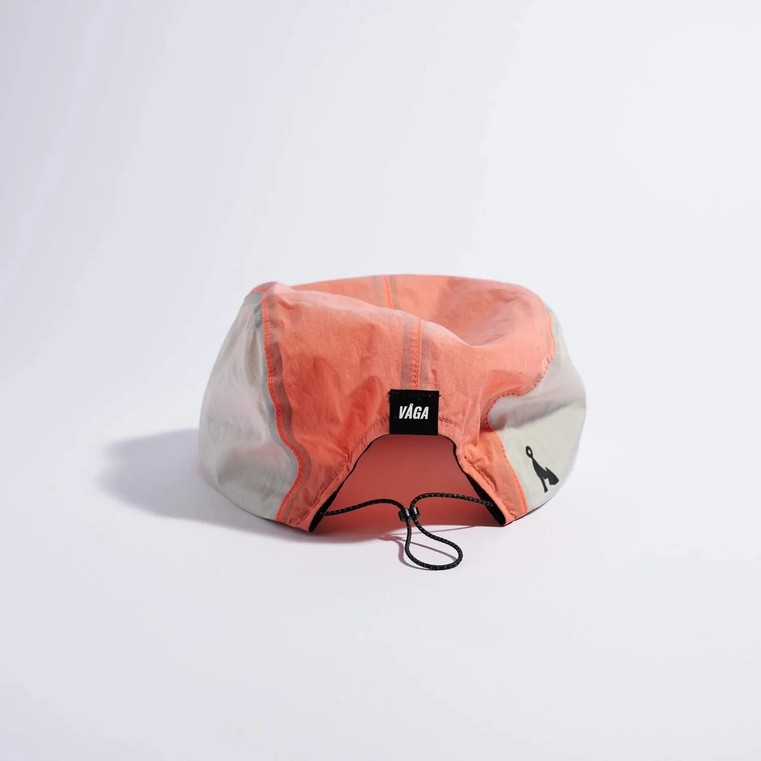 VÅGA Pacer Cap – Flame Red / Coral / Dust Grey - Image 4